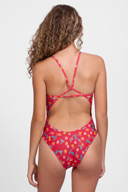  Perry One Piece Swimsuit - Tart