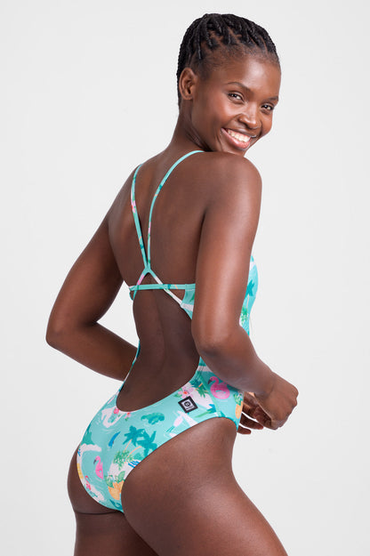  Perry One Piece Swimsuit - Citrus Splash