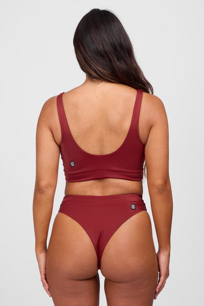  Sirena Bikini Bottom - Garnet