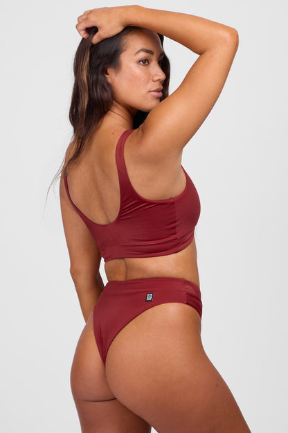  Sirena Bikini Bottom - Garnet