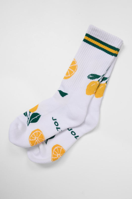  Crew Socks - Lemon