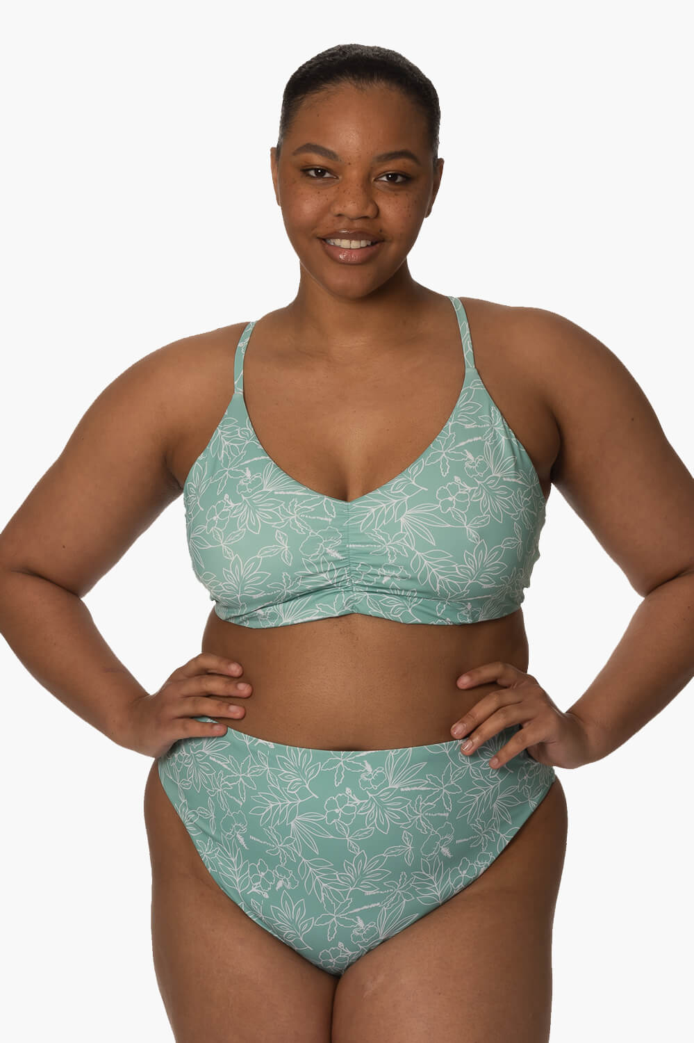  Leandra Bikini Bottom - Del Mar
