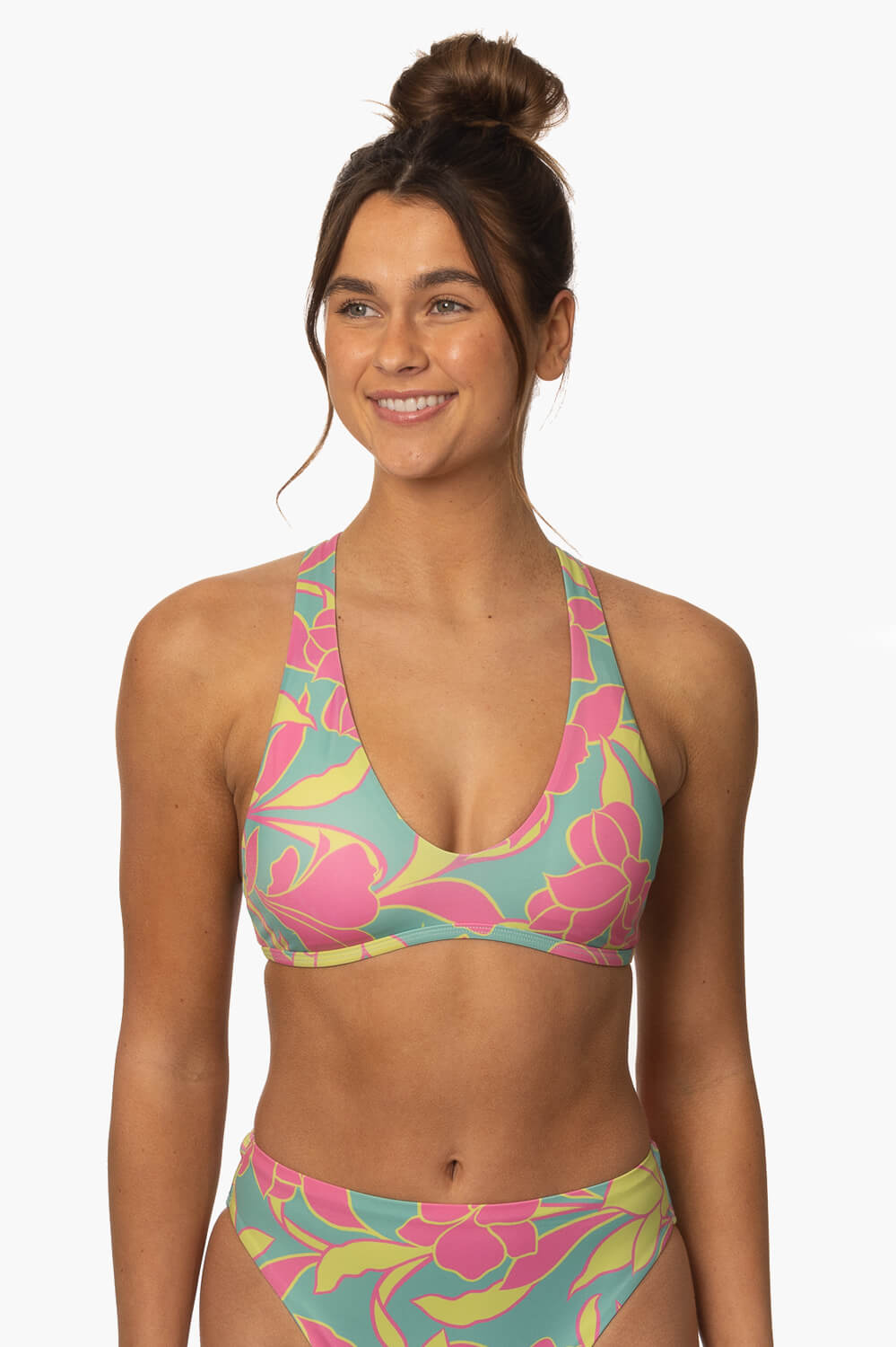  Aster Bikini Top - Treasure Island