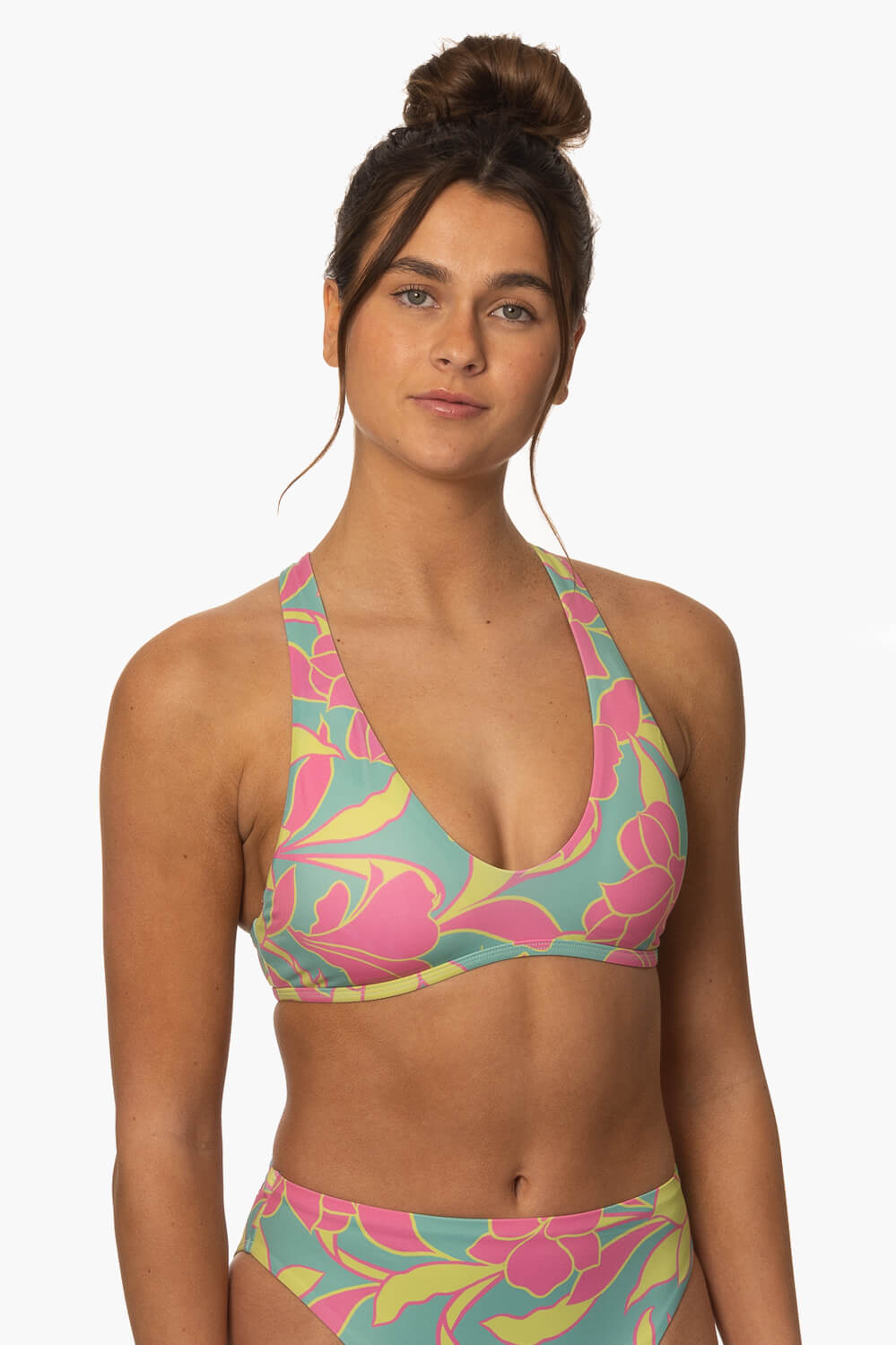  Aster Bikini Top - Treasure Island