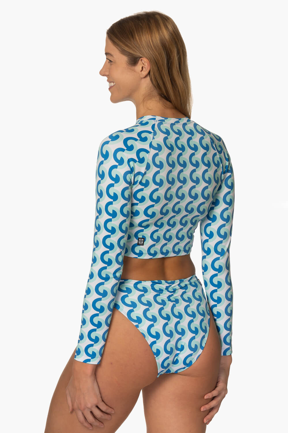  Moana Long Sleeved Crop Rashie - Dana Point
