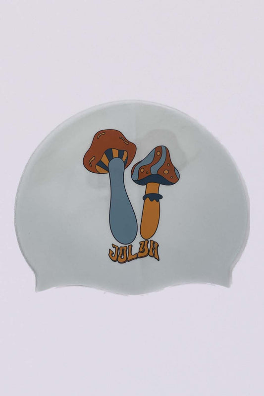 Long Hair Silicone Swim Cap - Steven