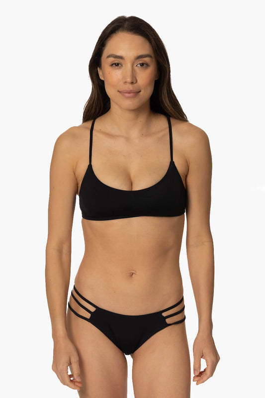 Cloud Break Bikini Bottom - Black