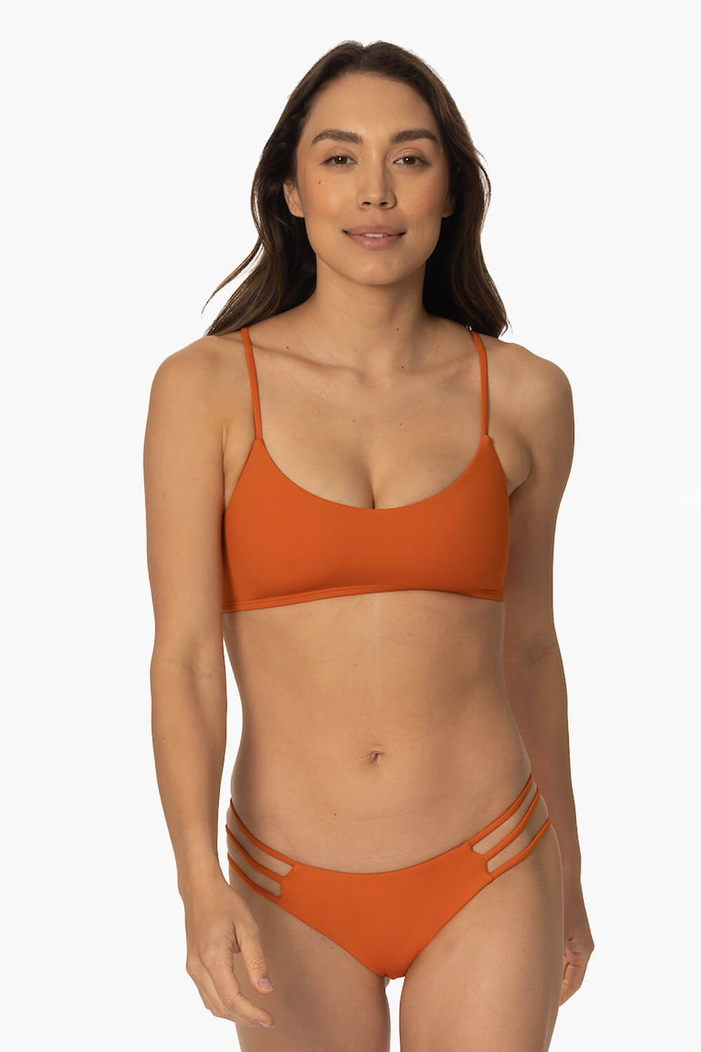  Cloud Break Bikini Bottom - Ginger