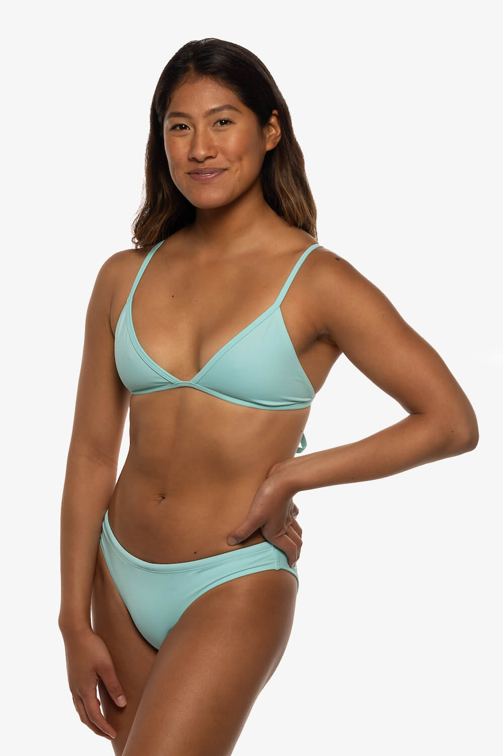  Koa Bikini Bottom - Aqua