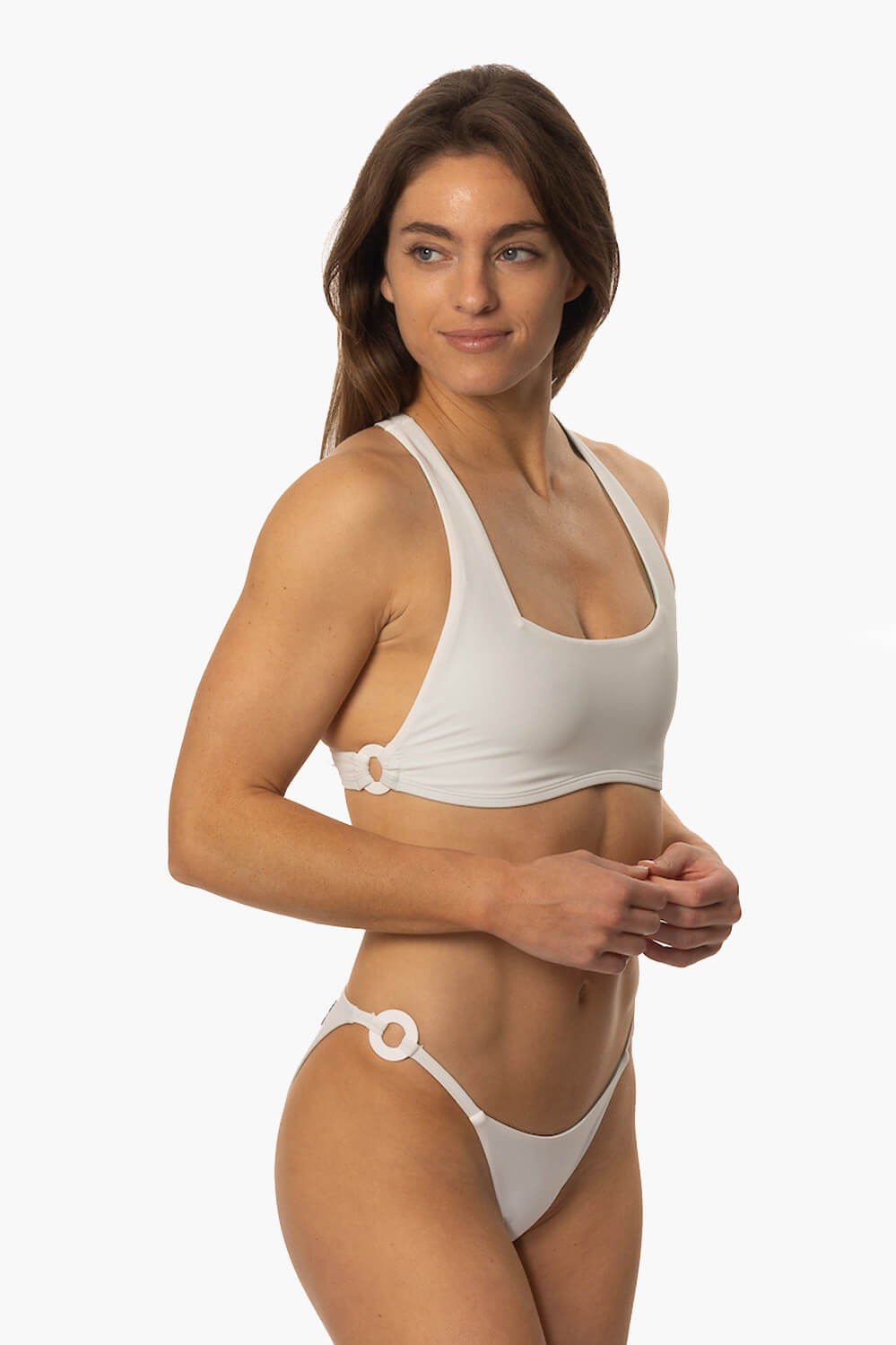  Luisa Bikini Bottom - White