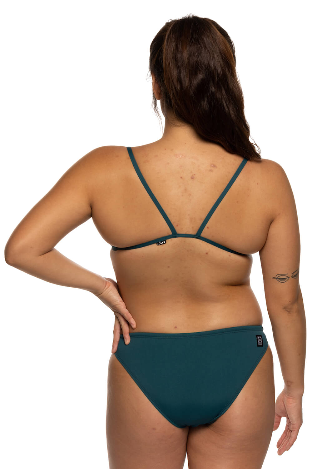  Midl Bikini Bottom - Peacock
