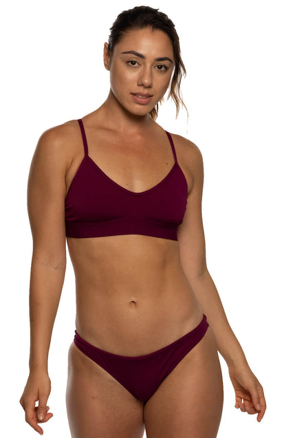  Midl Bikini Bottom - Cabernet