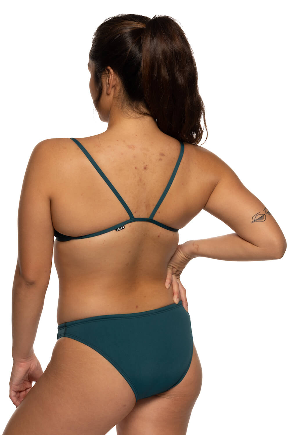  Midl Bikini Bottom - Peacock