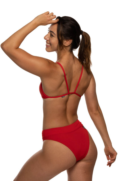  Zoe Bikini Bottom - Red
