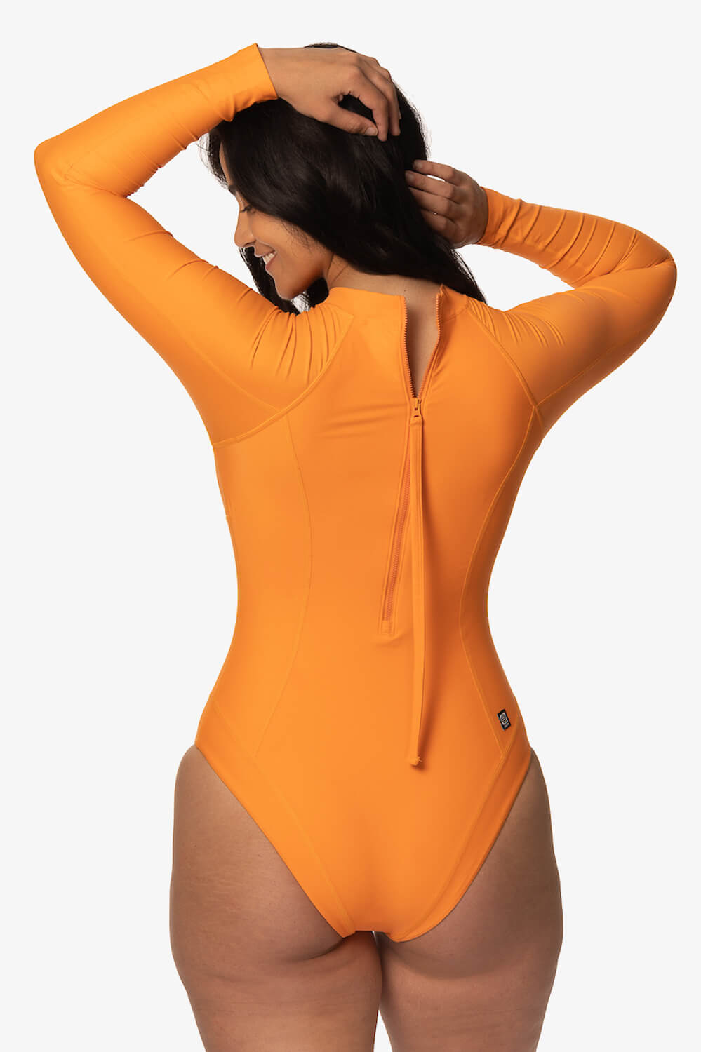  Elizabeth Zip-Up Surf Suit - Volcano