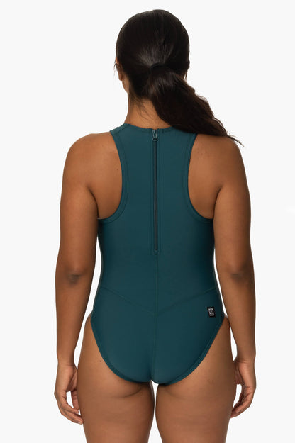  Fairlie Water Polo Suit - Peacock