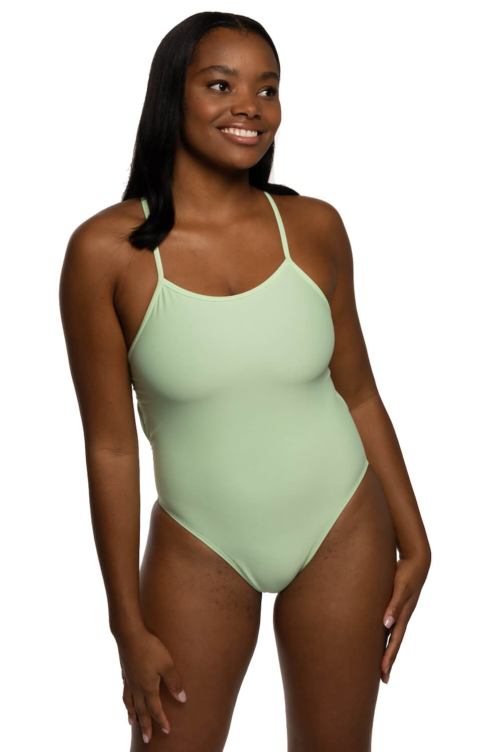  Perry Swim Onesie - Mint
