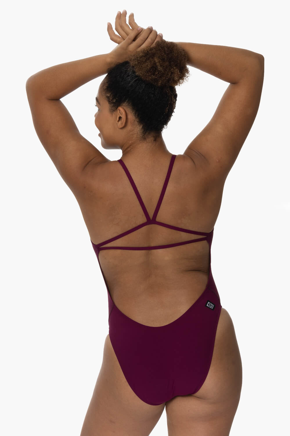  Raya Swim Onesie - Cabernet