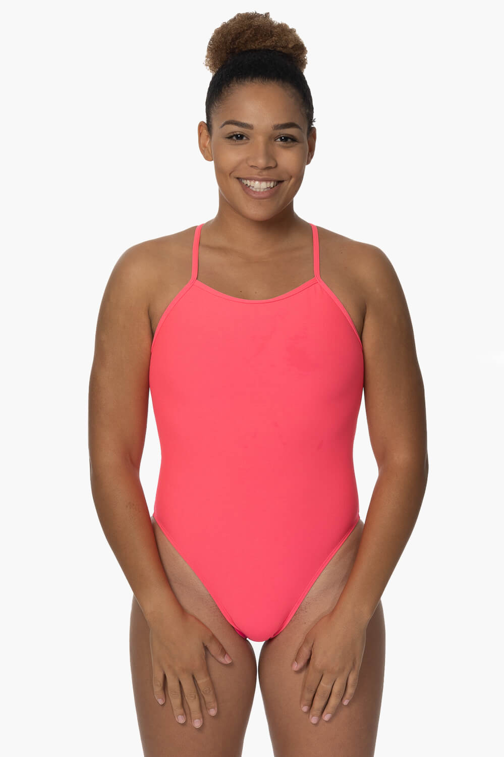  Raya Swim Onesie - Hot Pink
