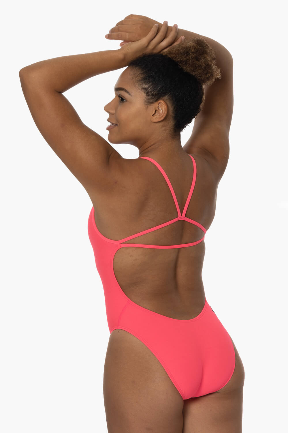  Raya Swim Onesie - Hot Pink