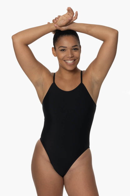 Taya Swim Onesie - Black