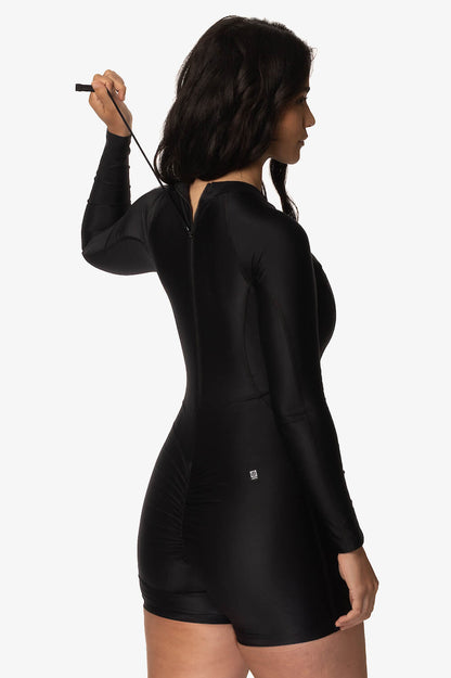  Zenobia Zip-Up Paddle Suit - Black