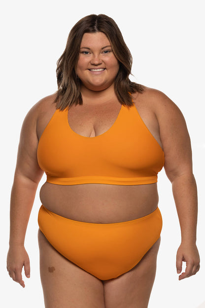  Aster Bikini Top - Mandarin