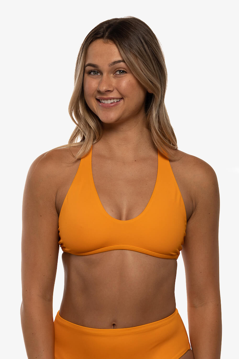  Aster Bikini Top - Mandarin