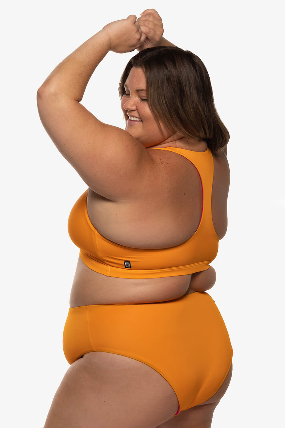  Aster Bikini Top - Mandarin