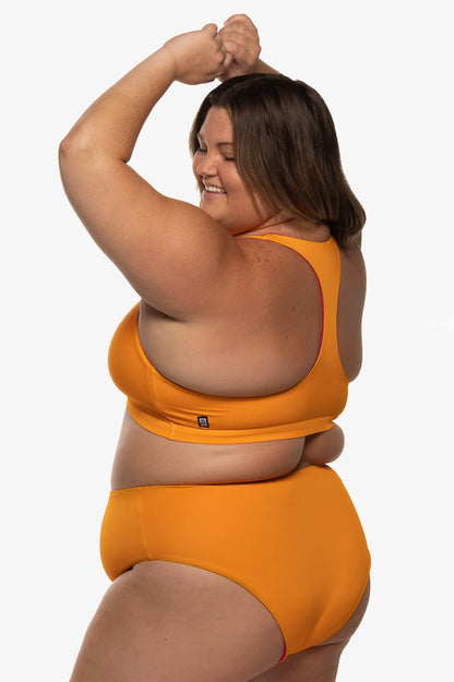  Aster Bikini Top - Mandarin