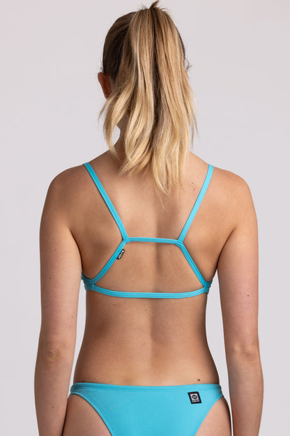  Chloe Bikini Top - Hawaii Blue