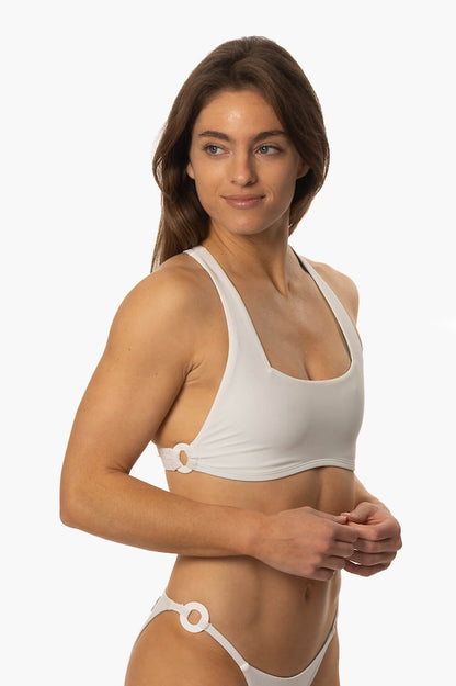  Cleo Bikini Top - White