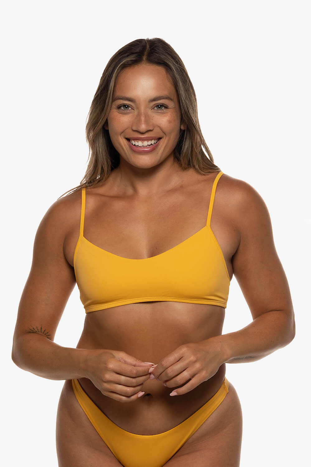  Eryn Bikini Top - Persimmon
