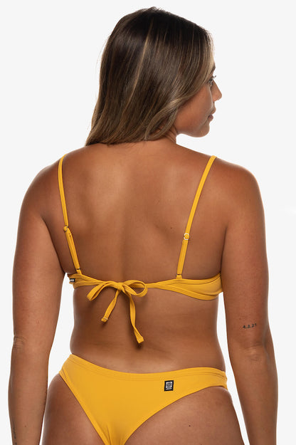  Hikari Bikini Top - Persimmon