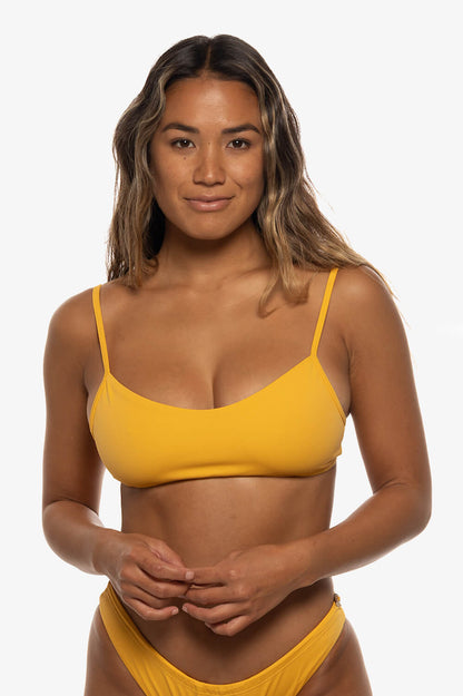  Hikari Bikini Top - Persimmon