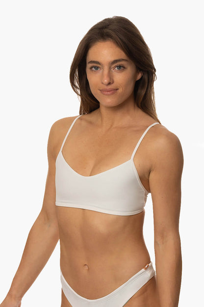  Hikari Bikini Top - White