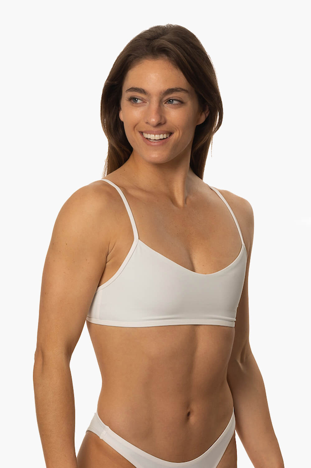  Hikari Bikini Top - White