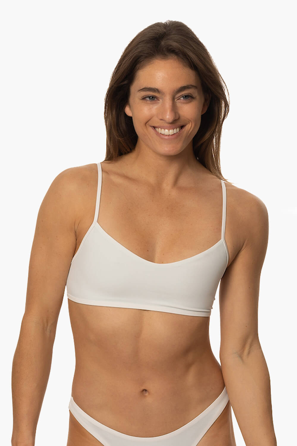  Hikari Bikini Top - White