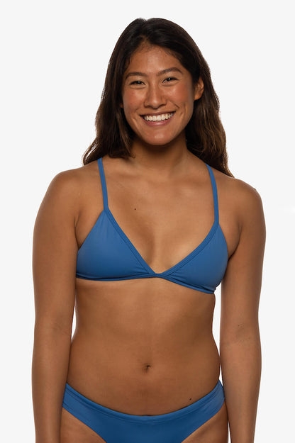  Lily Bikini Top - Azul
