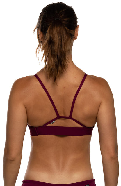 Mara Bikini Top - Cabernet