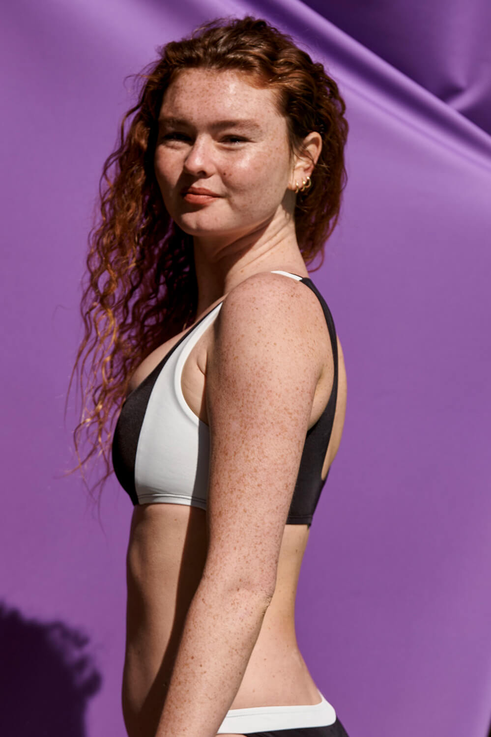  Paige Bikini Top - Black & White