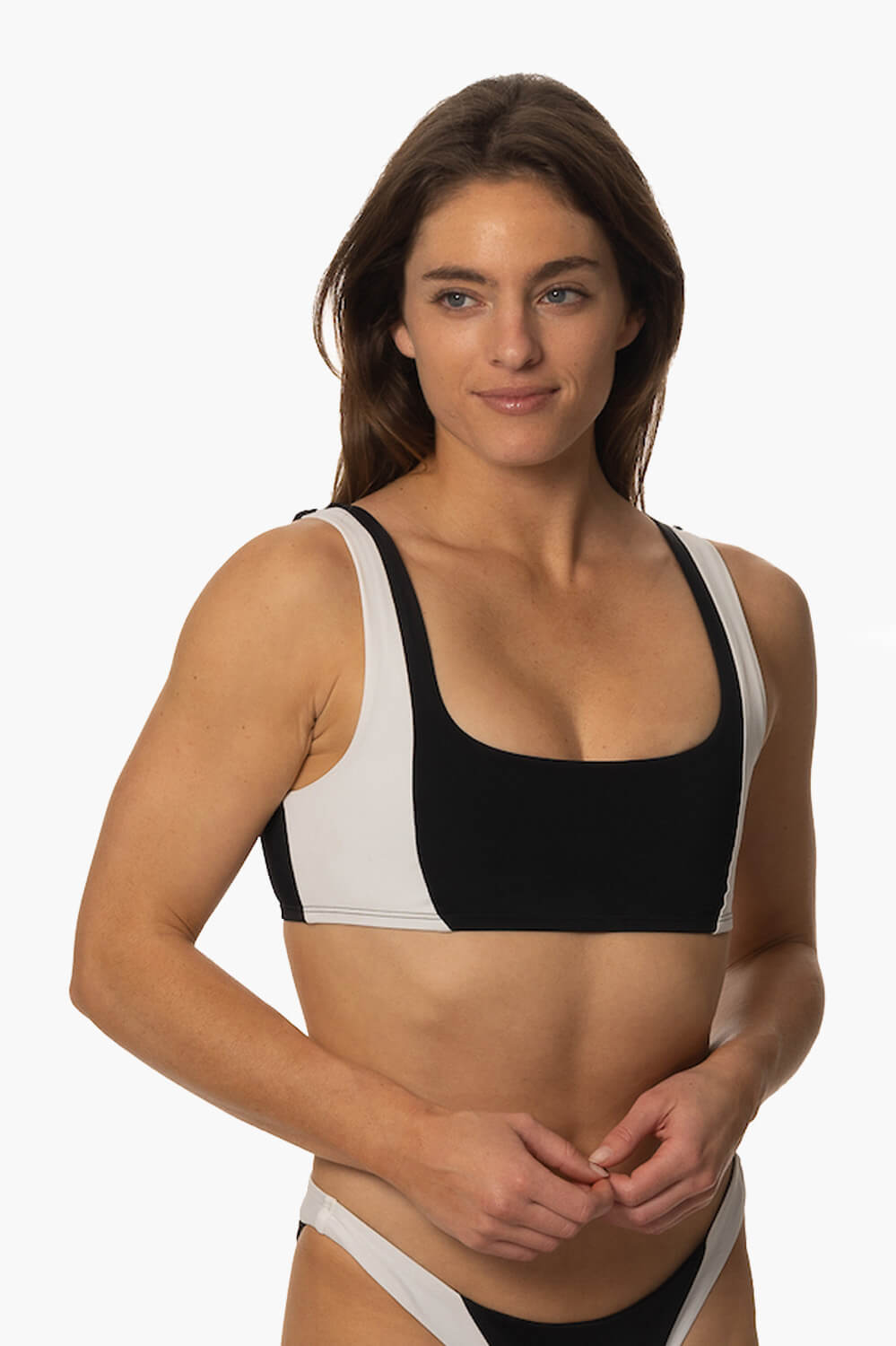  Paige Bikini Top - Black & White