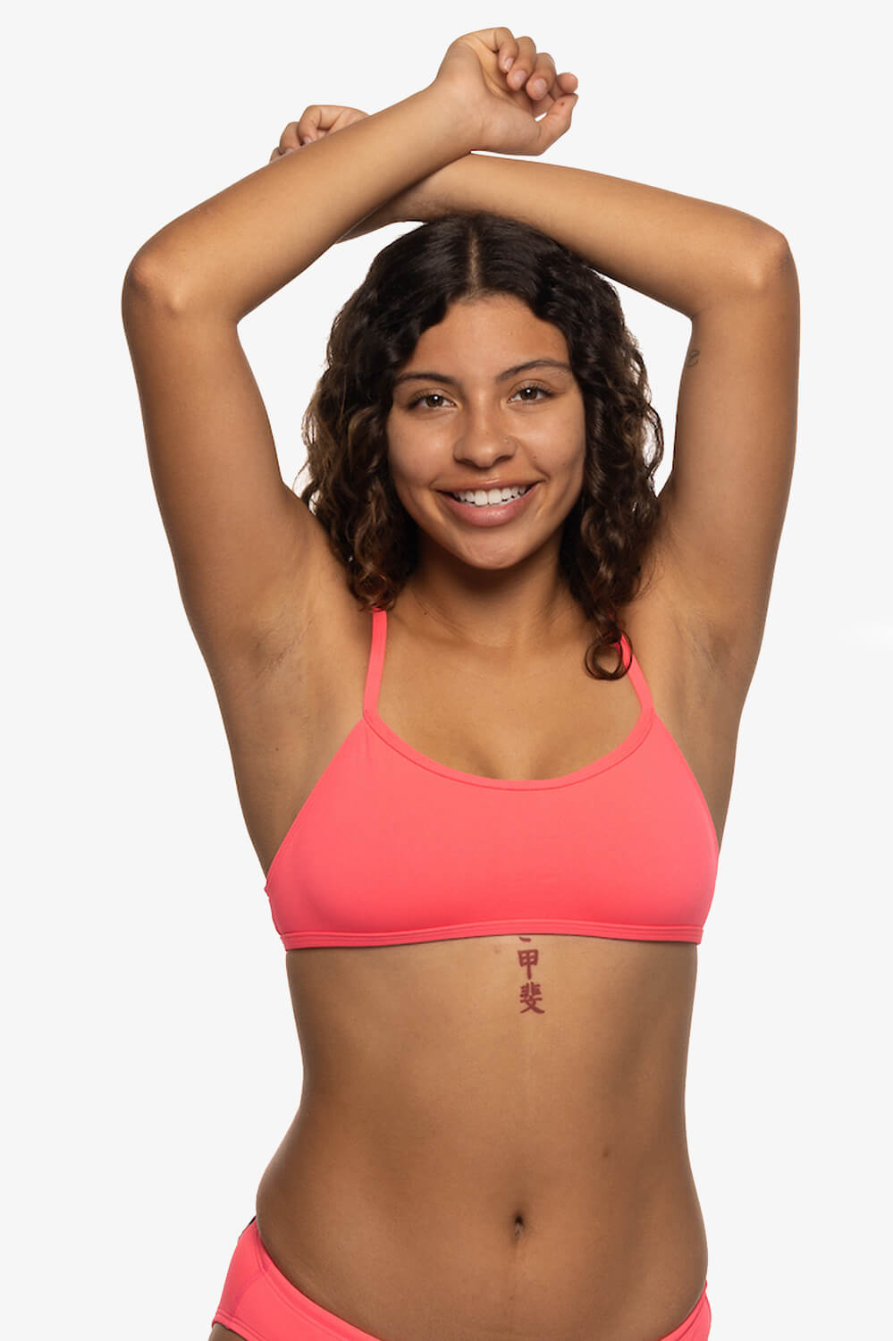  Sofia Bikini Top - Hot Pink