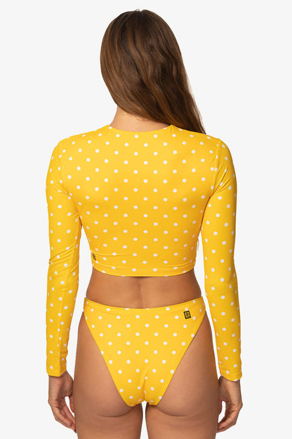  Taranaki Long Sleeved Crop Cut-Out Rashie - Itsy Bitsy