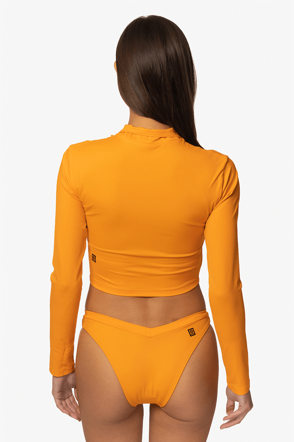  Tofino Long Sleeved Crop 1/4 Zip-up Rashie - Harmony