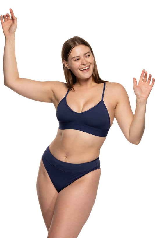  Zoe Bikini Bottom - Navy