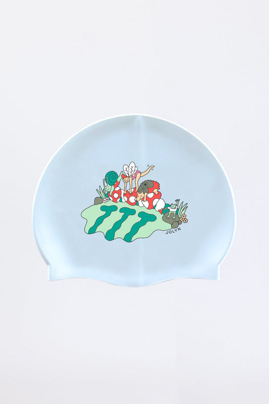  Silicone Swim Cap - Fairy Dive