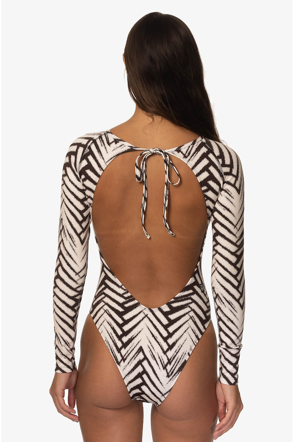  Lennon Long Sleeve Surf One Piece - Pacific