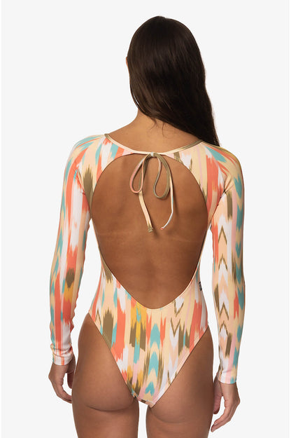  Lennon Long Sleeve Surf One Piece - Zuma