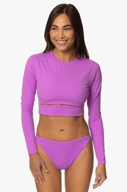  Taranaki Long Sleeved Crop Cut-Out Rashie - Dreamer